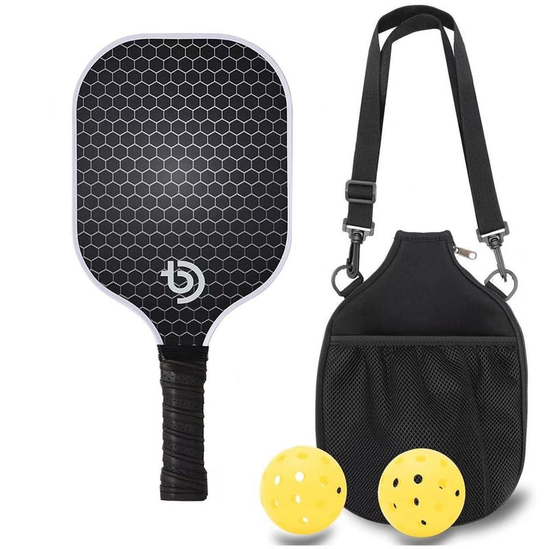 Carbon Fiber Pickleball Paddle – Honeycomb Board Outdoor Sports Racket - Image 1